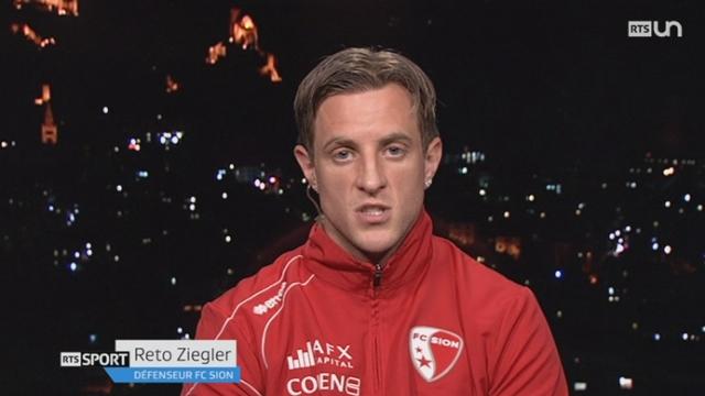 Football- Super League: entretien avec Reto Ziegler, défenseur du FC Sion + tableaux de Challenge League