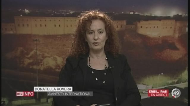 Syrie - EI: le point avec Donatella Rovera, Amnesty International, depuis Erbil, Irak