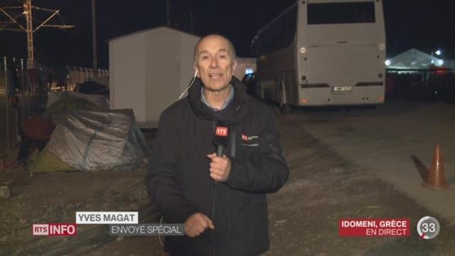 Colère grecque: le point avec Yves Magat à Idomeni