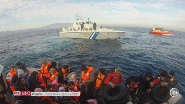 Crise des migrants: une équipe de sauvetage suédoise a affrété deux bateaux à Samos