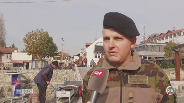 Le Conseil fédéral prolonge la mission suisse au Kosovo