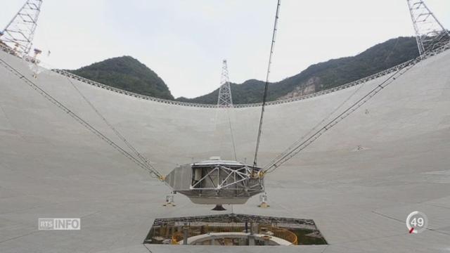 La Chine vient d'inaugurer le plus grand radiotélescope du monde