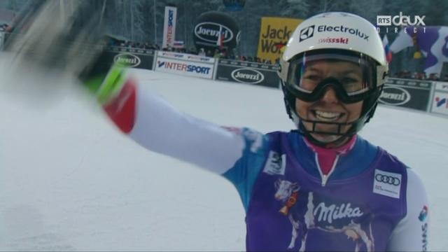 Slalom dames Levi (FIN-2e manche). Wendy Holdener (SUI-2e la manche initiale)