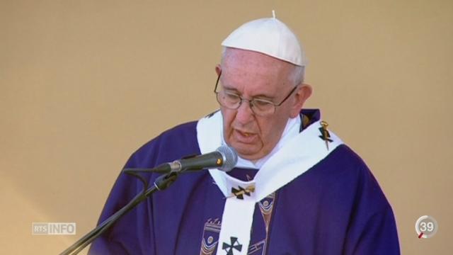 Le pape François a dénoncé le sort des migrants lors de sa dernière messe au Mexique