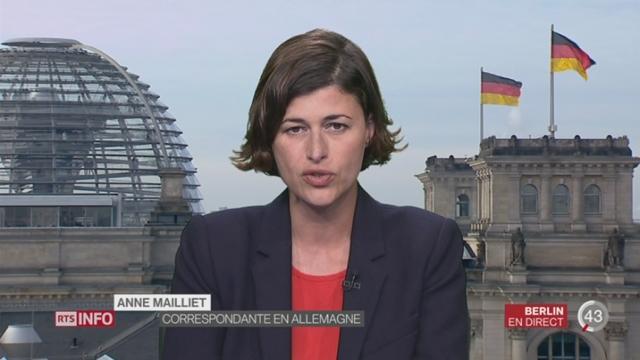 Politique sécuritaire en Allemagne: les précisions d'Anne Mailliet à Berlin