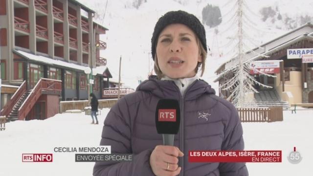 Tragédie dans les Alpes françaises: le point avec Cécilia Mendoza aux Deux Alpes