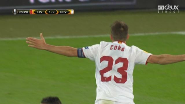 Finale, Liverpool – FC Séville (1-3): doublé pour Coke qui insctit un but confus
