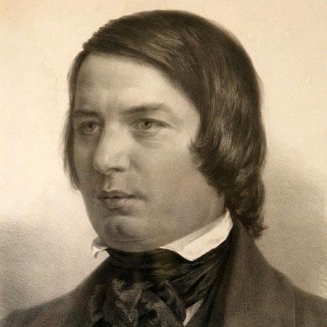 Portrait de Robert Schumann en 1850. [wikipedia - Michael Sondermann]