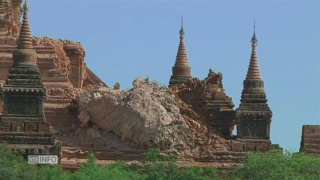 Les temples de Bagan en Birmanie partiellement détruits dans un séisme