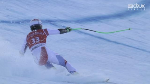 Combiné alpin, Super-G messieurs : Fernando Schmed termine dernier
