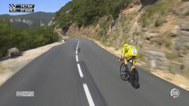 Cyclisme- Tour de France: Chris Froome creuse l'écart avec ses poursuivants