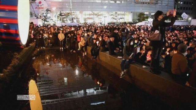 Des milliers de Sud-Coréens demandent la démission de la présidente