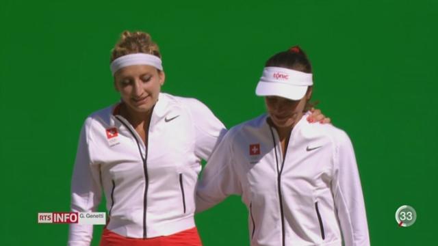 Rio 2016 - Tennis: le duo Bacsinszky - Hingis doivent se contenter de l'argent