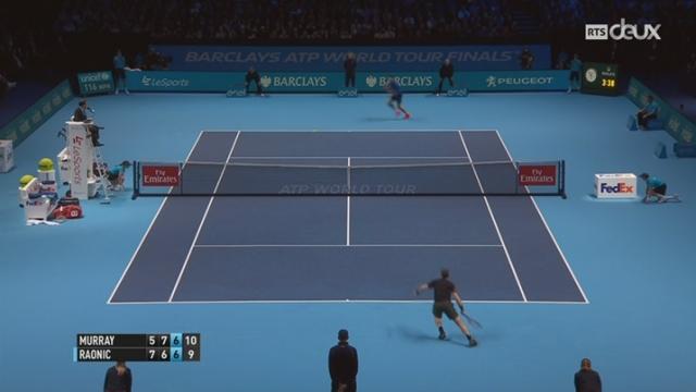 Tennis - Masters de Londres: Murray remporte le match face au Canadien Raonic