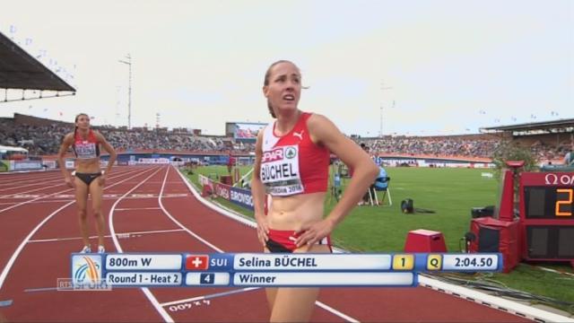 800m dames: Sélina Buschel remporte l'épreuve