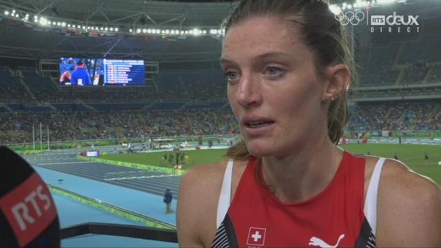 Athlétisme, 400m haies (3e série): Léa Sprunger (SUI) tente d’expliquer sa mésaventure (interview)