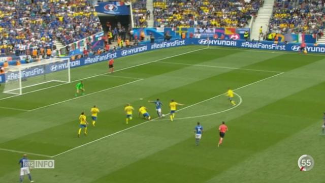 Football - Euro 2016: l'Italie s'est imposée face à la Suède