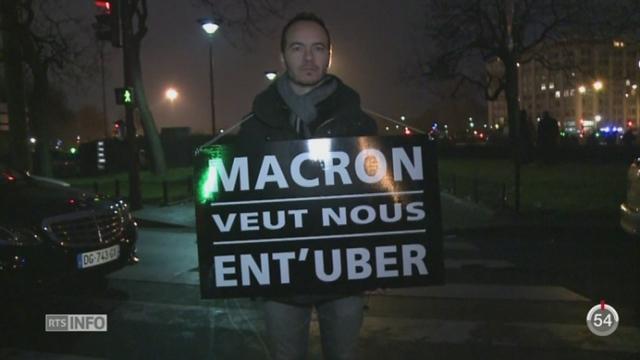 France: des centaines de chauffeurs de taxi protestent contre une concurrence jugée déloyale