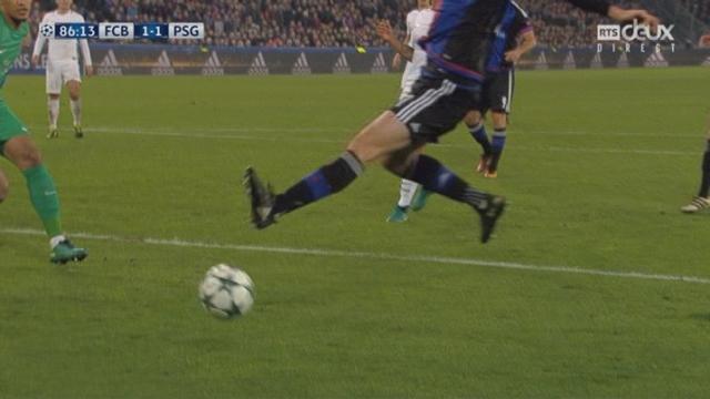 (4e j) FC Bâle - PSG (1-1). 86e minute: et Bâle aurait pu inscrire le 2-1. Mais Janko met son plat du pied à côté de 5 mètres!