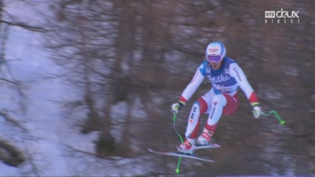 Super-G: le passage de Carlo Janka (SUI)