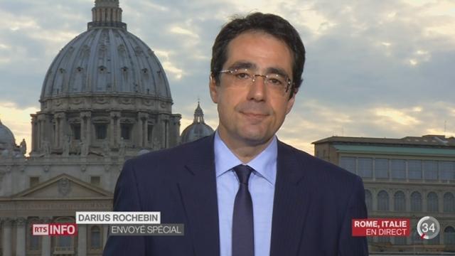 Schneider-Ammann - Pape: les précisions de Darius Rochebin, à Rome