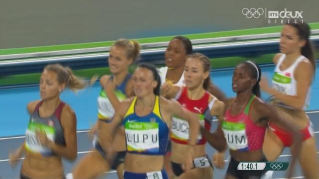 800 m dames: Selina Buchel (SUI) termine 3e de sa série et se qualifie pour la finale