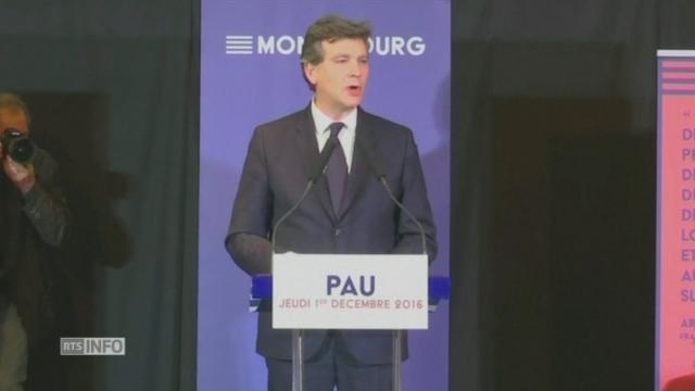 Arnaud Montebourg réagit à l'annonce de François Hollande: "Il a pris une sage décision"