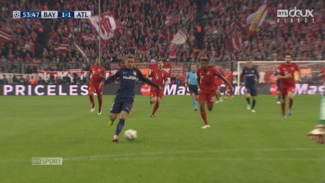 ½, Bayern Munich – Atl. Madrid (1-1): Torres lance parfaitement Griezmann qui remporte son face à face avec Neuer