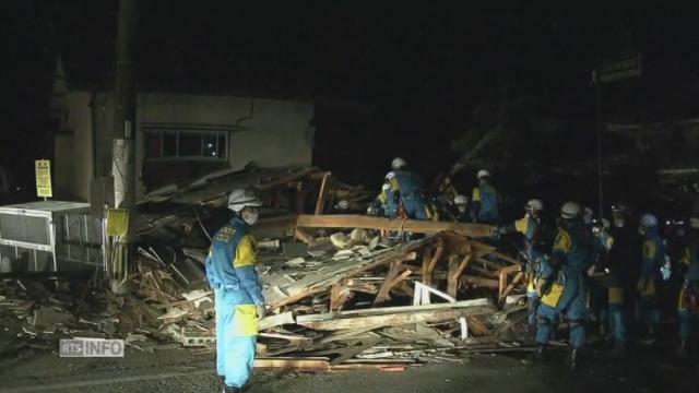 Les secours s'activent après le deuxième séisme au Japon