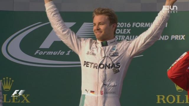 Course: Nico Rosberg (GER) remporte le premier Grand Prix de la saison 2016!