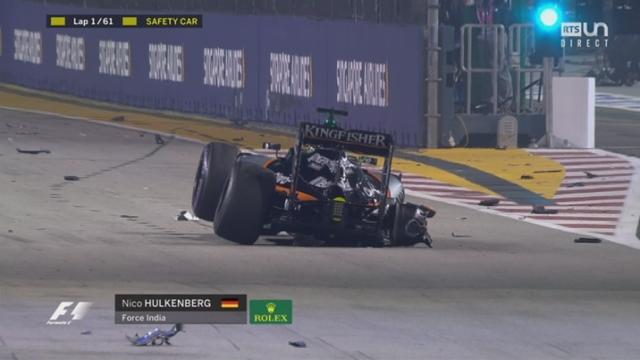 Départ catastrophe pour Nico Hulkenberg qui se retrouve hors course dès les premières secondes !