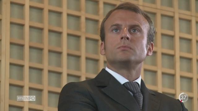 En France, Emmanuel Macron démissionne du gouvernement