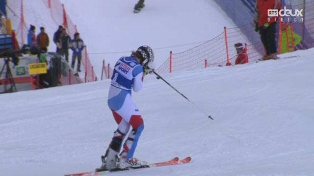 Slalom dames, 2e manche : Michelle GISIN (SUI)