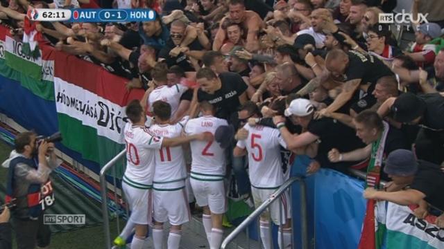 Gr.F, AUT-HON (0-1): ouverture du score pour la Hongrie ! Szalai trompe le gardien autrichien après une belle combinaison !