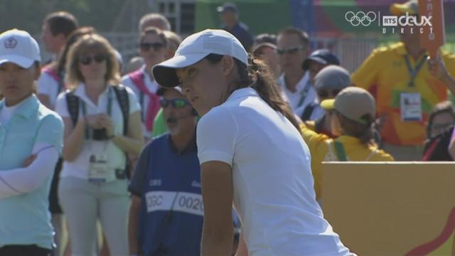 Golf, 1er tour dames: 1er coup olympique pour la jeune Albane Valenzuela (SUI)