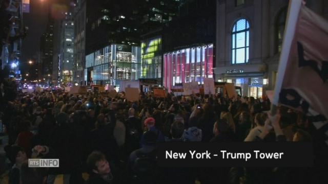 "Not my president", les manifestations anti-Trump inondent les rues aux Etats-Unis