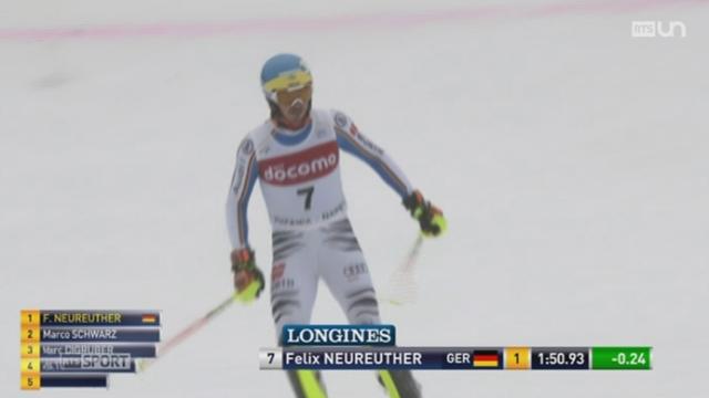 Ski alpin: l'Allemand Felix Neureuther remporte le slalom de Naeba au Japon