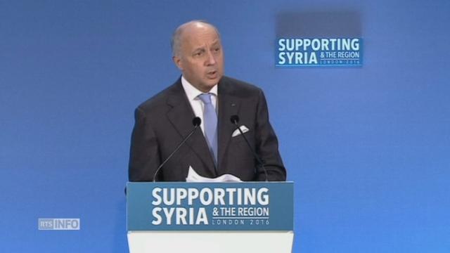 Laurent Fabius accuse le régime syrien et la Russie de torpiller les négociations