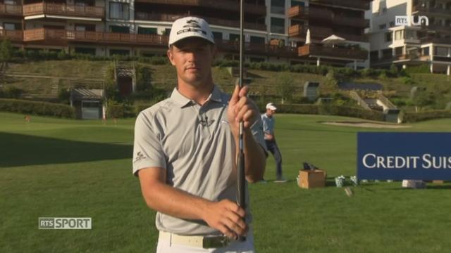 Golf- European Masters de Crans-Montana: l'Américain Bryson DeChambeau étonne par son matériel atypique