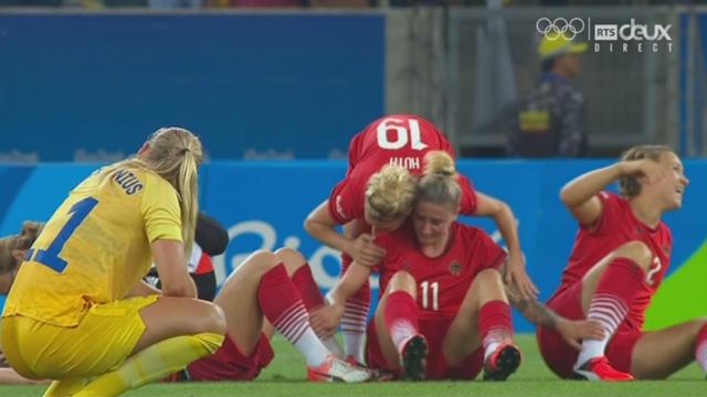 Football, finale dames: SWE-GER (1-2): l'Allemagne s'impose face à la Suède et remporte l'or olympique