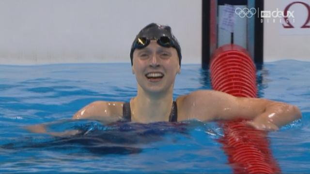Natation dames : Katie Ledecky (USA) remporte l’or sur 200m libre et s’offre sa 3e médaille à Rio