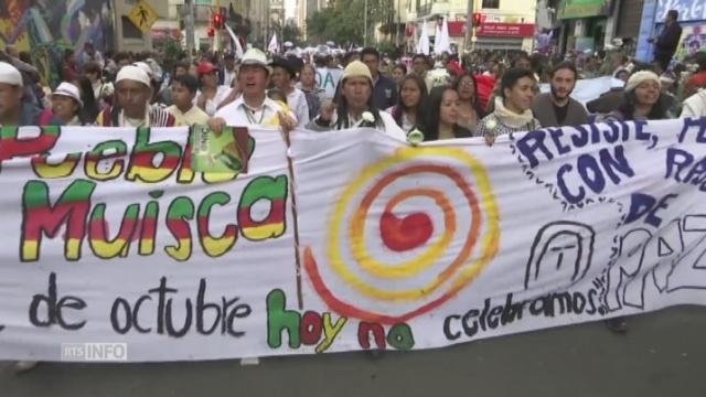 Des milliers de Colombiens manifestent pour la paix