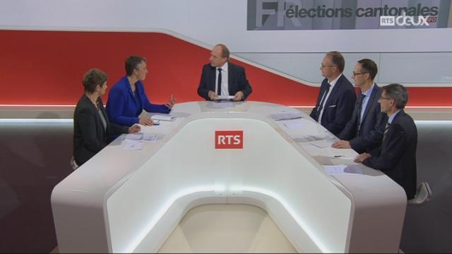 Débat pour le 1er tour des élections cantonales fribourgeoises