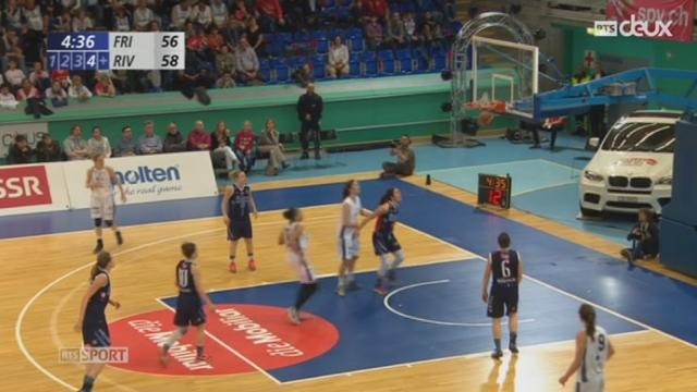 Basketball dames: Elfic Fribourg s'incline en finale face à Riva