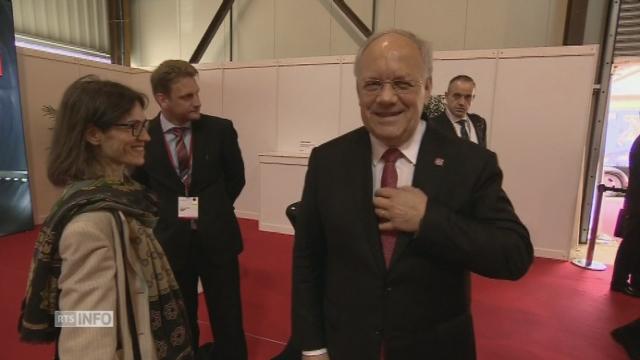 Johann Schneider-Ammann: "on est prêts"!