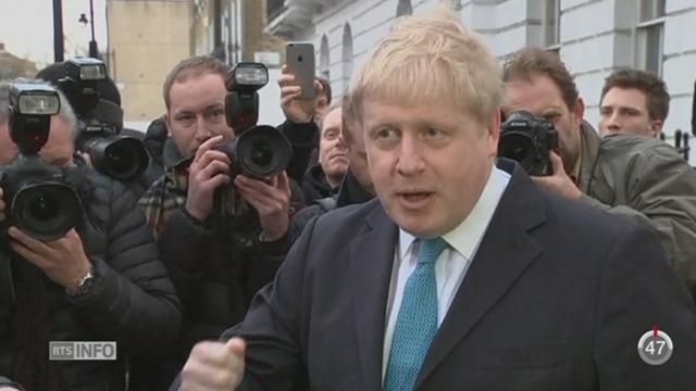 GB: le maire conservateur de Londres Boris Johnson milite pour le Brexit