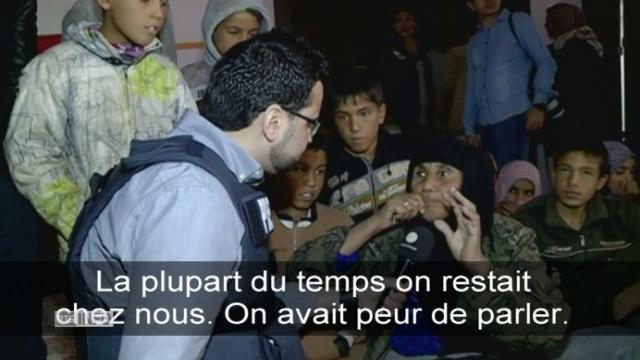 Temoignages de refugies irakiens ayant fui l'EI a Mossoul