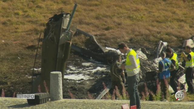 Un hélicoptère de l’armée suisse s’est écrasé au Gothard causant la mort de deux personnes