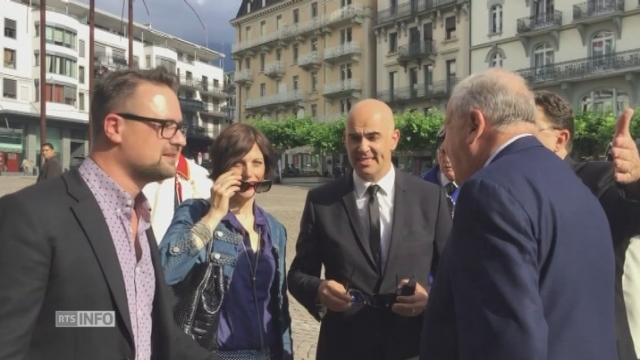 Alain Berset au Montreux Jazz