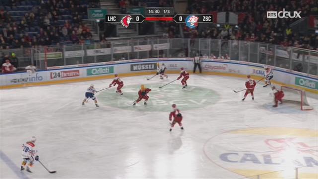 Hockey - NL: Lausanne - Zurich (1-2)